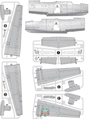 Modelsvit 72039 Beriev Be-14 All-weather SAR flying boat 1/72 – immagine 4
