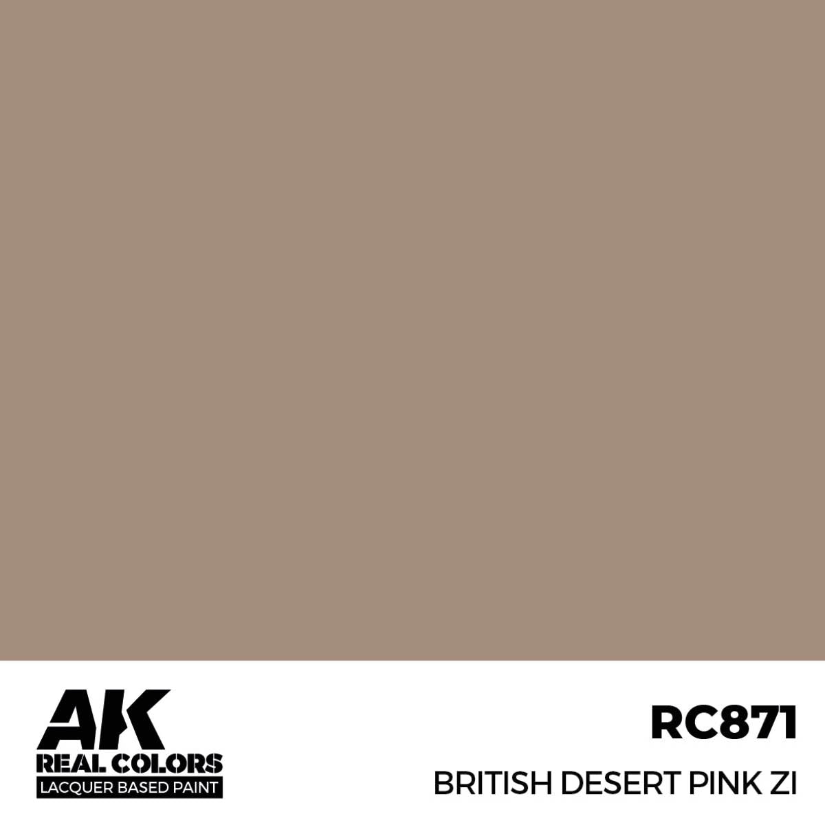 AK Interactive RC871 Rose Désert Britannique ZI 17 ml