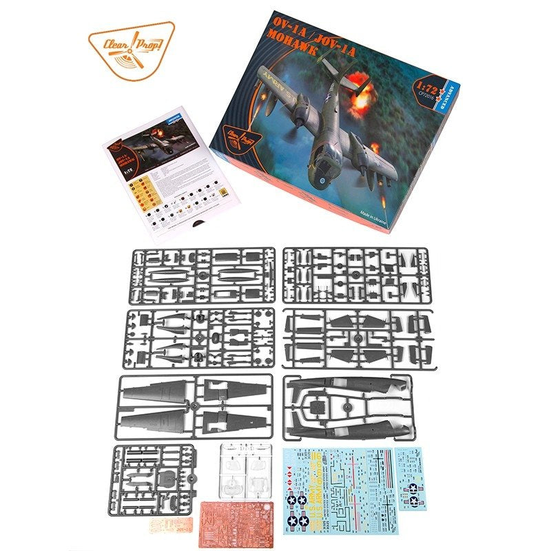 Clear Prop! CP72016 OV-1A / JOV-1A Mohawk ADVANCED KIT 1/72 – image 2
