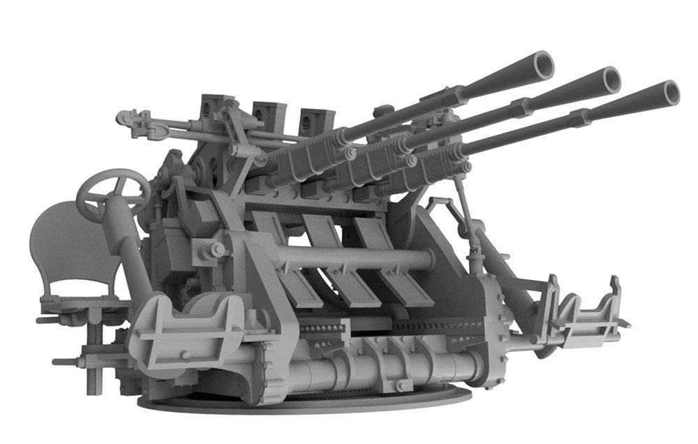 Pit-Road G47 IJN Type 96 25mm Triple AA Gun 1/35 – immagine 9
