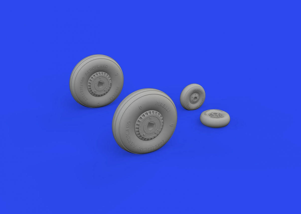 Eduard 632198 MC.202 wheels Italeri 1/32 – immagine 3