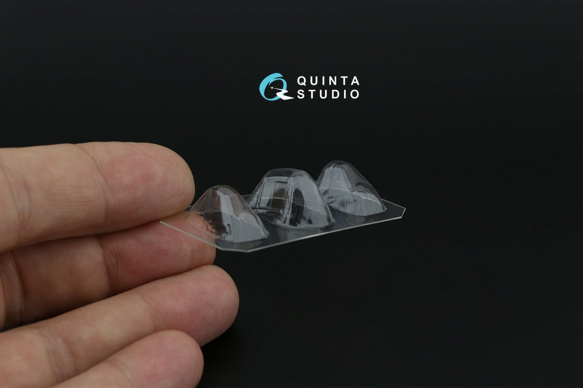 Quinta Studio QC72008 F6F-3/5 Hellcat vacuumed clear canopy (Eduard) 1/72 – zdjęcie 5