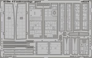 Eduard 48698 S-3 undercarriage 1/48 Italeri – image 2