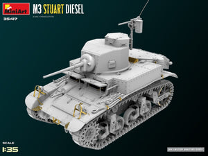 MiniArt 35417 M3 Stuart Diesel Première production 1/35 – image 9