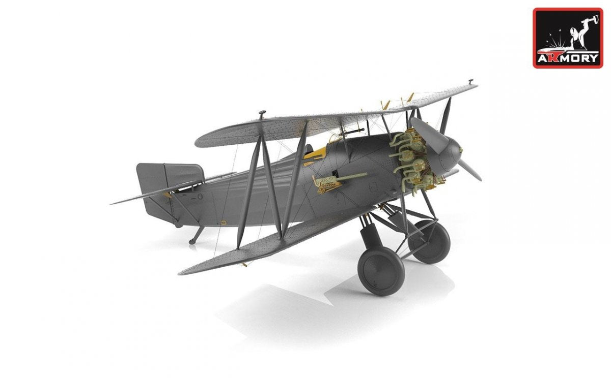 Armory Models 48001 Fairey Flycatcher British interwar FAA Fighter, early version, w/ Jaguar-III engine 1/48 – immagine 2