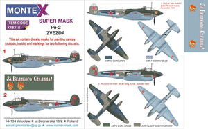 Montex K48318 Pe-2 1/48