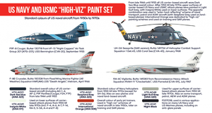 Hataka HTK-AS18 US Navy and USMC „high-viz” Paint Set (6x17ml) – immagine 2