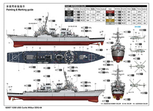 J&amp;#39;adore la maquette 62007 USS Curtis Wilbur DDG-54 au 1/200 – image 11