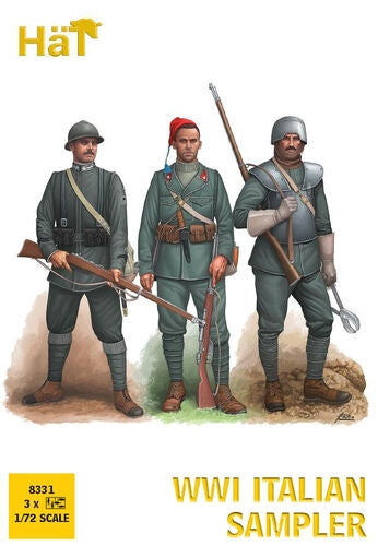 Hat 8331 Italian WWI Sampler Pack 1/72