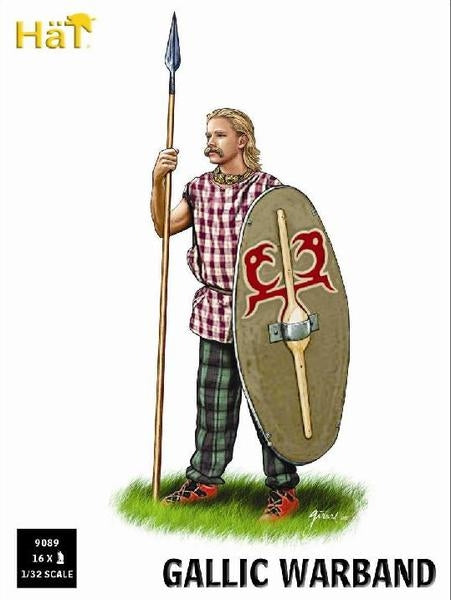 Hat 9089 Punic War Gallic Warband 1/32