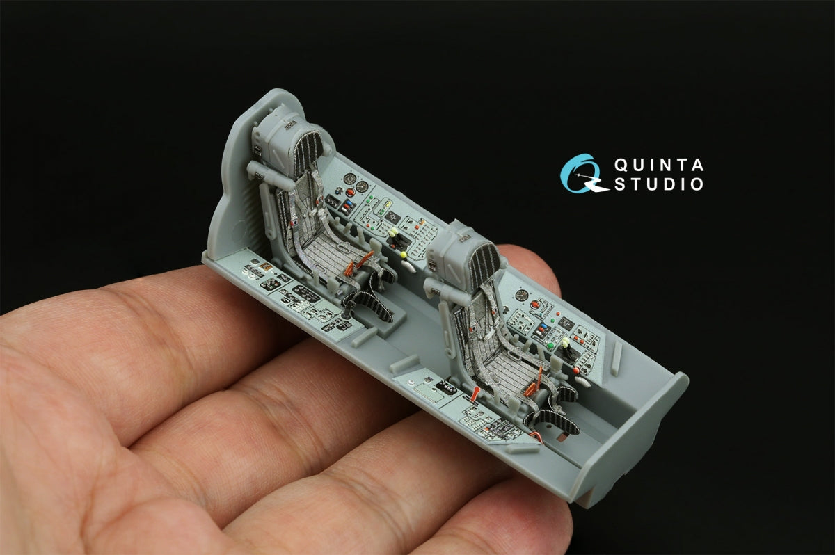Quinta Studio QD48573 MiG-31M 3D-Printed &amp;amp; coloured Interior on decal paper (Hobby Boss) 1/48 – imagen 5