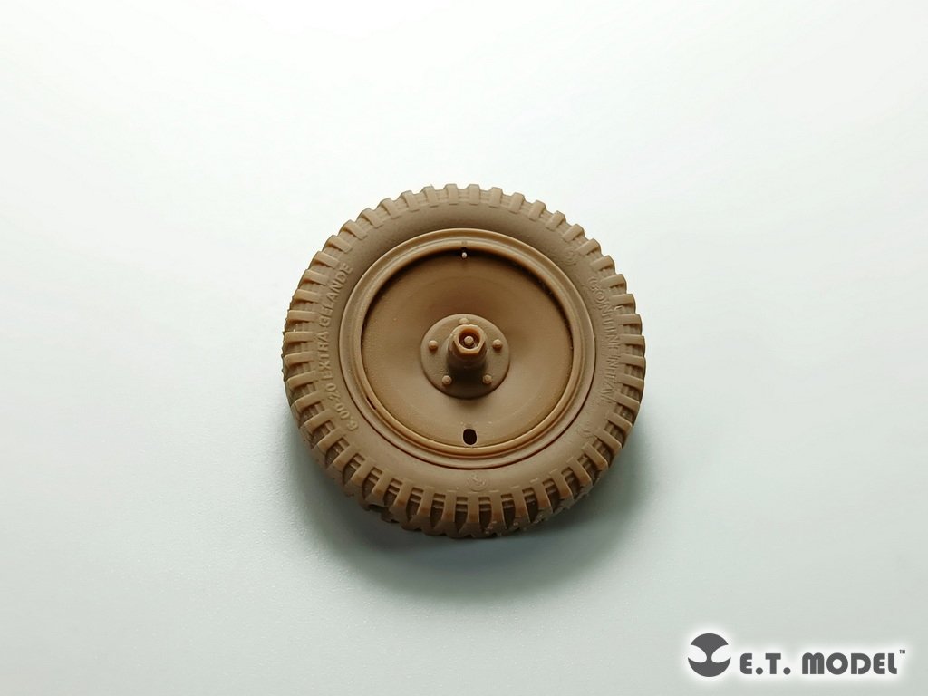 E.T. Model P35-124 WWII German Sd.kfz.250/Sd.kfz.10 Sagged Front Wheels for Dragon Kit 1/35 – zdjęcie 4