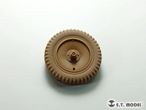 E.T. Model P35-124 WWII German Sd.kfz.250/Sd.kfz.10 Sagged Front Wheels for Dragon Kit 1/35 – zdjęcie 4