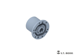 E.T. Model P35-295 WWII German TIGER I Early Roadwheel Hubs 1/35 – immagine 2