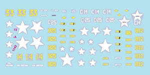 Star Decals 72-A1142 Korean War 1950-53 # 3. USMC Tanks. Patton. 1/72 – immagine 3