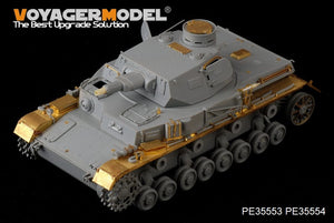 Voyager modèle PE35554 WWII allemand Pz.Kpfw.IV Ausf.A ailes pour DROGON 6747 1/35 – image 2