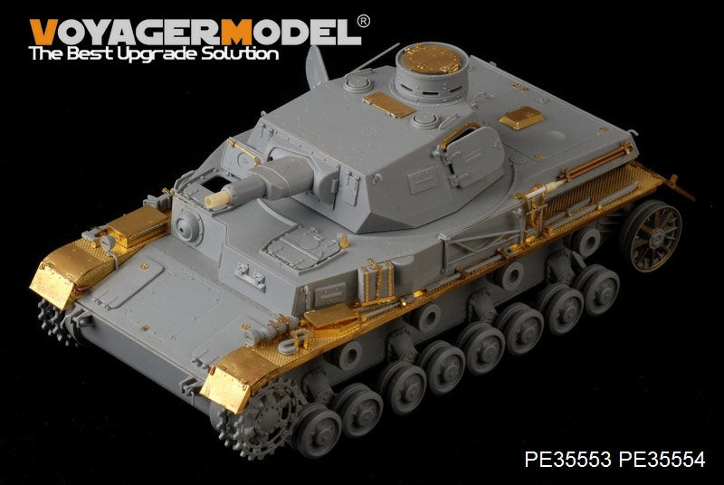 Voyager modèle PE35554 WWII allemand Pz.Kpfw.IV Ausf.A ailes pour DROGON 6747 1/35 – image 2