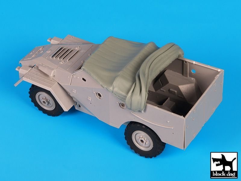 Black Dog T35134 BTR 40 rolled canvas 1/35 – Bild 4