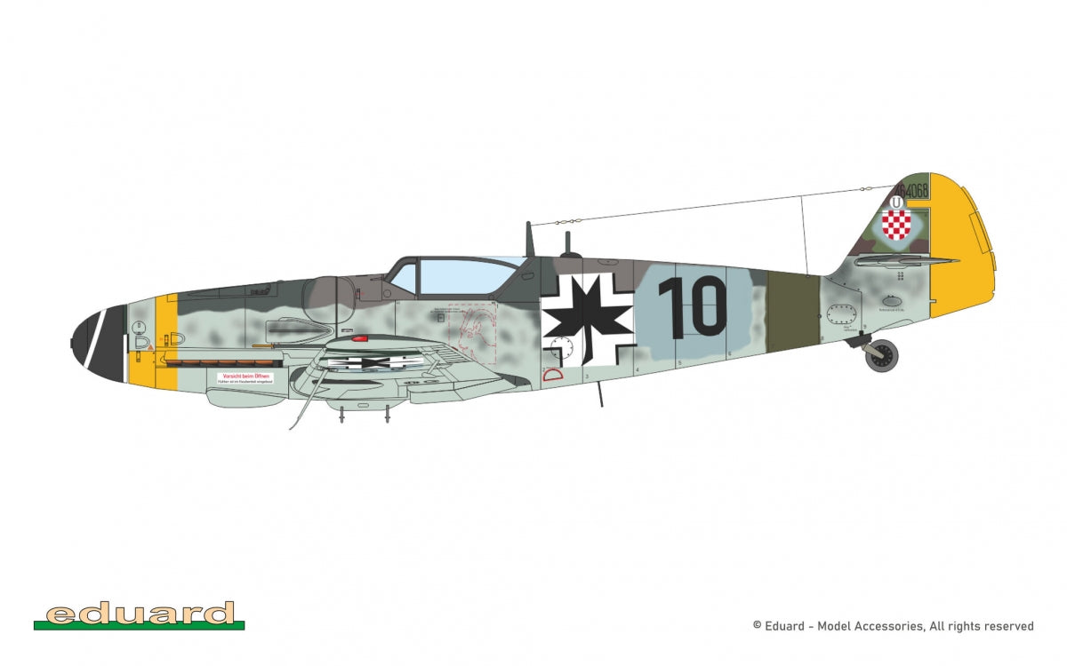 Eduard 70161 Bf 109G-14 - The ProfiPACK Edition 1/72 – immagine 7