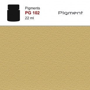 Pigments en poudre Lifecolor PG102, teinte Sable de Siani, 22 ml