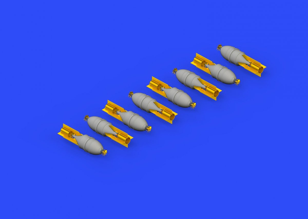 Eduard 648376 FAB 100 Soviet WWII bombs 1/48 – imagen 3