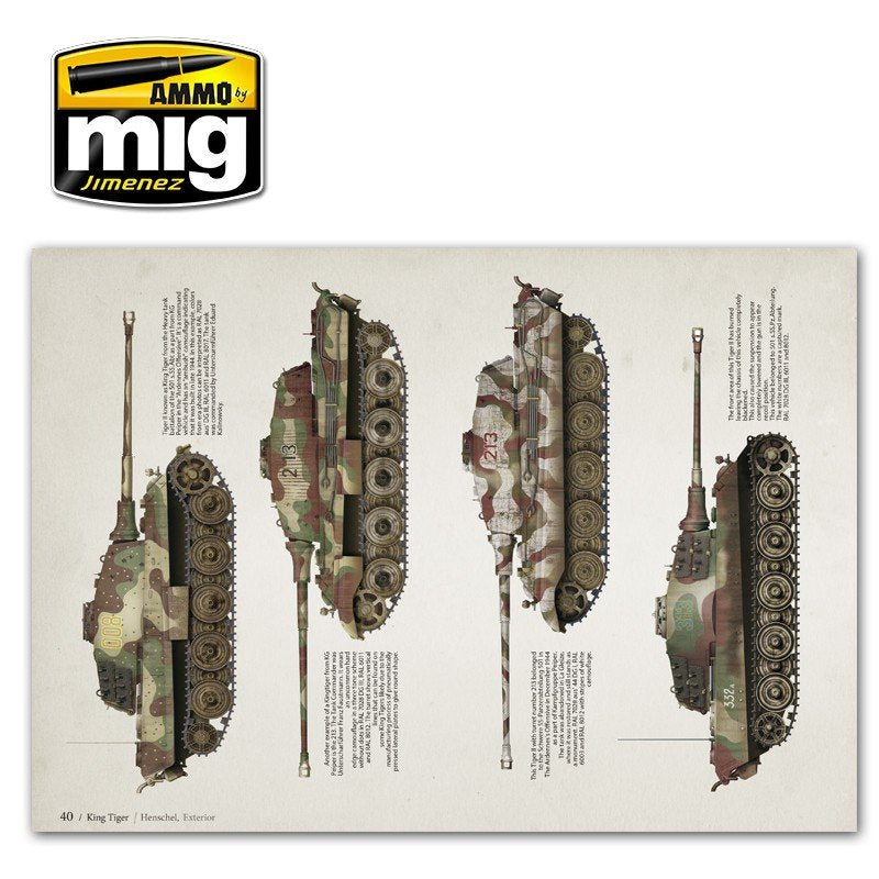 AMMO of Mig Jimenez 6022 KING TIGER - VISUAL MODELERS GUIDE (English) – Bild 5