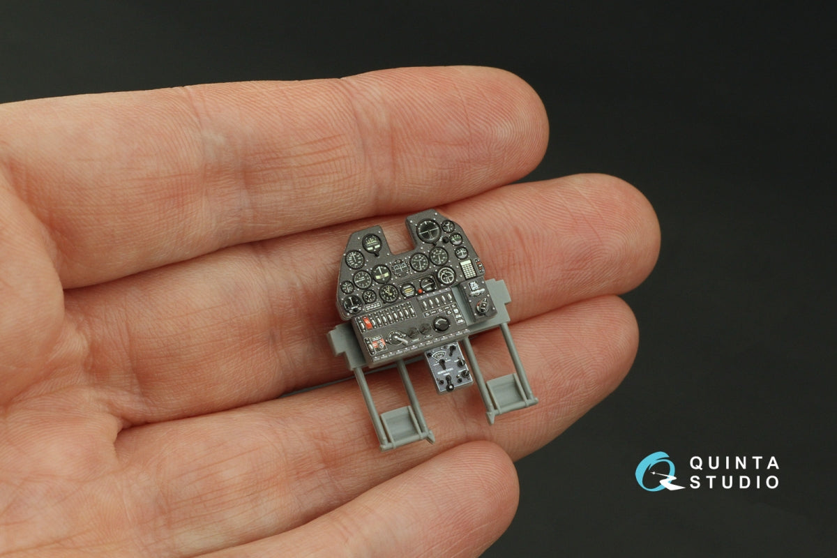 Quinta Studio QD32220 P-40N late 3D-Printed coloured Interior on decal paper (Hasegawa/Eduard) 1/32 – immagine 9