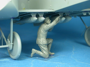 Maquette Copper State Models F32-013 Personnel au sol d&amp;#39;un bombardier allemand N°1 1/32 – image 3