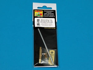 Aber 35L-113 Barrel for British 17pdr Anti-Tank Gun Mk.I with ball-shaped muzzle brake 1/35 – immagine 9
