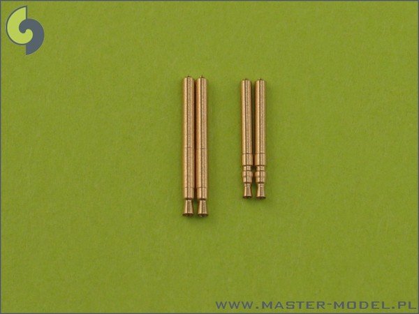 Master AM-72-009 Bf 109 E3 - E9, Ensemble d&amp;#39;armement T (embouts MG 17, canons MG FF)