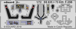 Eduard 73635 F-35B HASEGAWA 1/72