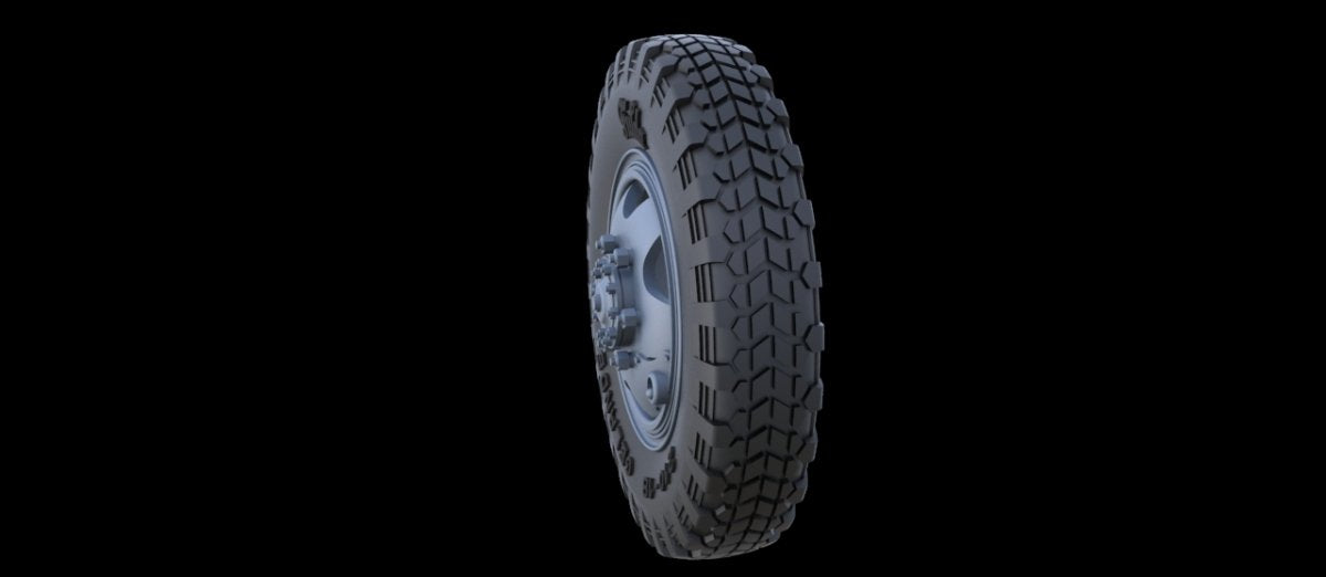 Panzer Art RE35-275 Sd.Kfz 232 road wheels (early pattern) 1/35 – immagine 2