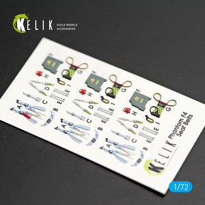 KELIK K72006 F-4J &amp;quot;PHANTOM II&amp;quot; INTERIOR 3D DECALS FOR FINEMOLDS KIT 1/72 – zdjęcie 6