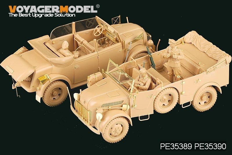 Voyager Model PE35389 WWII German Steyr 1500A Kommandeurwagen for TAMIYA 35235 1/35 – zdjęcie 12