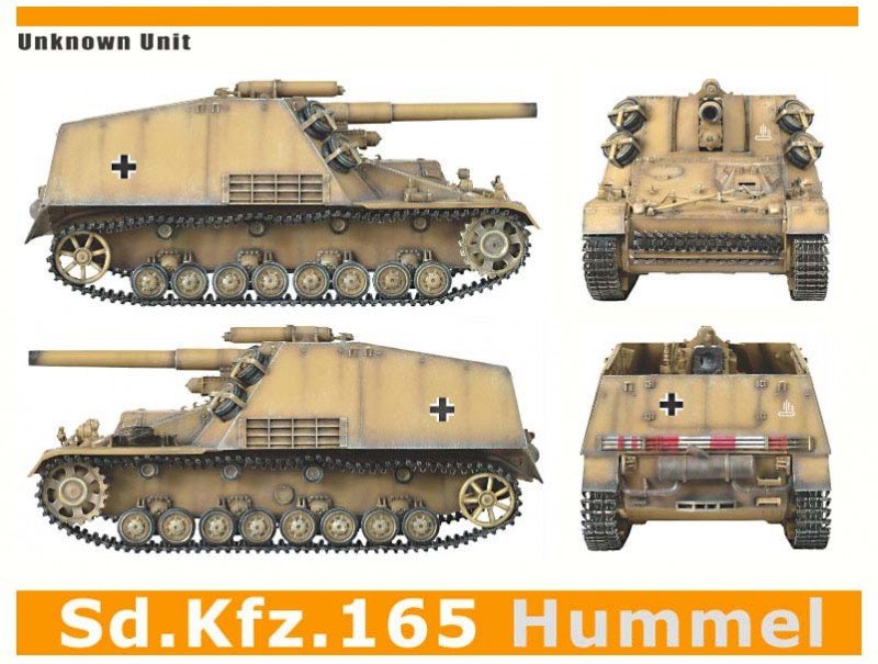 Dragon 6150 SD. Kfz. 165 Hummel (1/35) – image 5