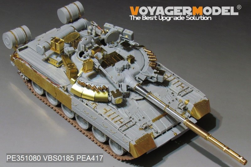 Voyager Model PE351080 Modern Russian T-80UK Main Battle Tank (smoke discharger include) For TRUMPER 09578 1/35 – immagine 3