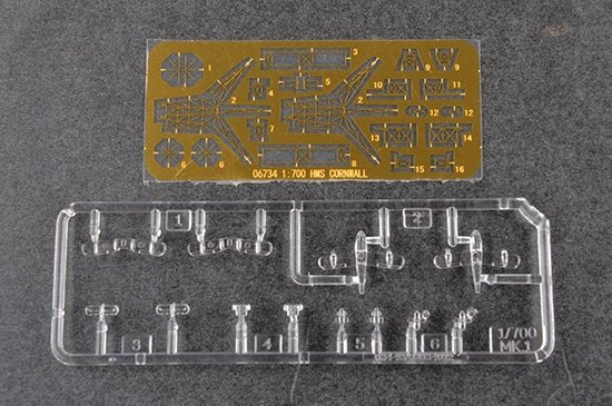 Trumpeter 06734 HMS Cornwall 1/700 – zdjęcie 6