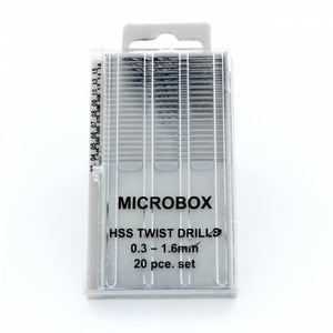 Vallejo T01001 Zestaw wierteł (20 szt.) 0.3-1.6mm