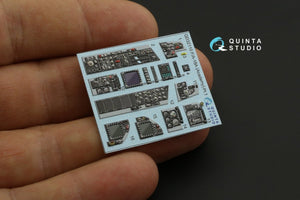 Quinta Studio QDS-32110 F/A-18A 3D-Printed &amp;amp; coloured Interior on decal paper (Academy) (Small version) 1/32 – imagen 3