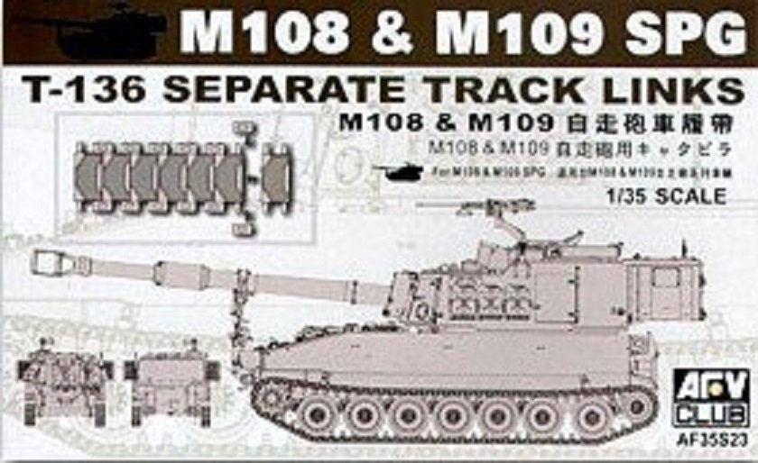 AFV Club 35S23 M108 & M109 SPG Track 1/35