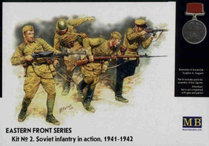 Master Box 3523 Combats de frontière, été 1941, infanterie russe (1/35)