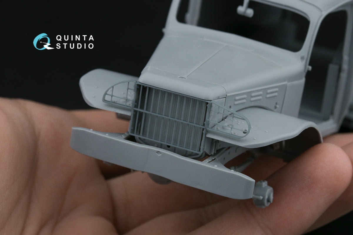 Quinta Studio QT35010 Dodge WC-54 front grille (Zvezda) 1/35 – image 6