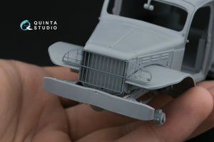 Quinta Studio QT35010 Dodge WC-54 front grille (Zvezda) 1/35 – image 6