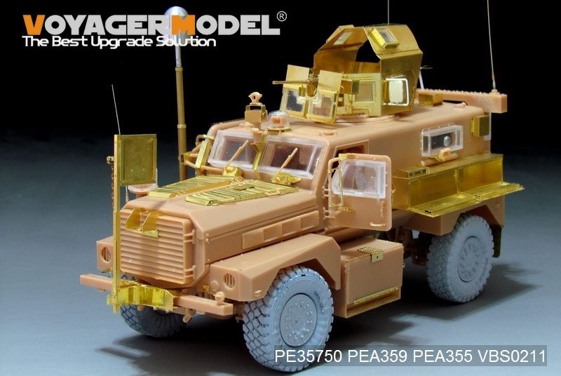 Voyager Model PEA355 Modern US COUGAR 4X4 MRAP additional parts (For PANDA HOBBY PH35003) 1/35 – immagine 2