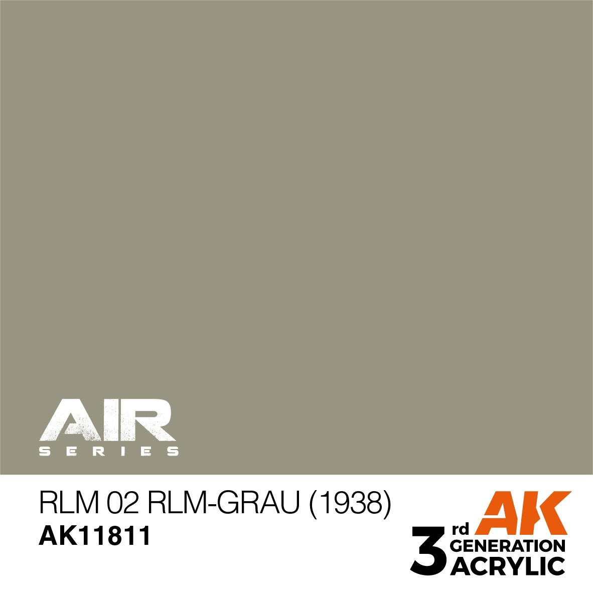 AK Interactive AK11811 RLM 02 RLM-GRAU (1938) – AIR 17ml