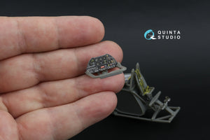 Quinta Studio QD+48583 Westland Lysander Mk.III 3D-Printed &amp;amp; coloured Interior on decal paper (Airfix) (with 3D-printed resin parts) 1/48 – immagine 8