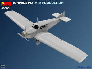 MiniArt 48005 Junkers F13. Mid Prod. German, Polish, Swiss Service 1/48 – immagine 4