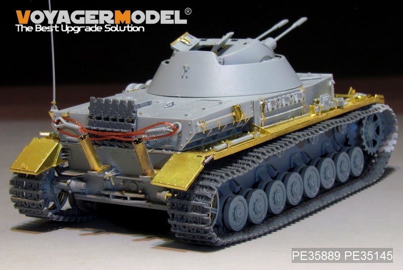 Voyager Model PE35889 WWII German Panzer IV 30mm Flakpanzer IV For DRAGON 1/35 – immagine 3