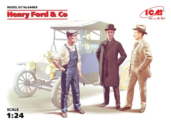 ICM 24003 Henry Ford&Co (3 figures) 1/24