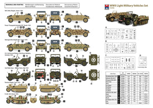 Hobby 2000 72705 WWII Light Military Vehicles Set – Academy + CARTOGRAF1/72 – Bild 2